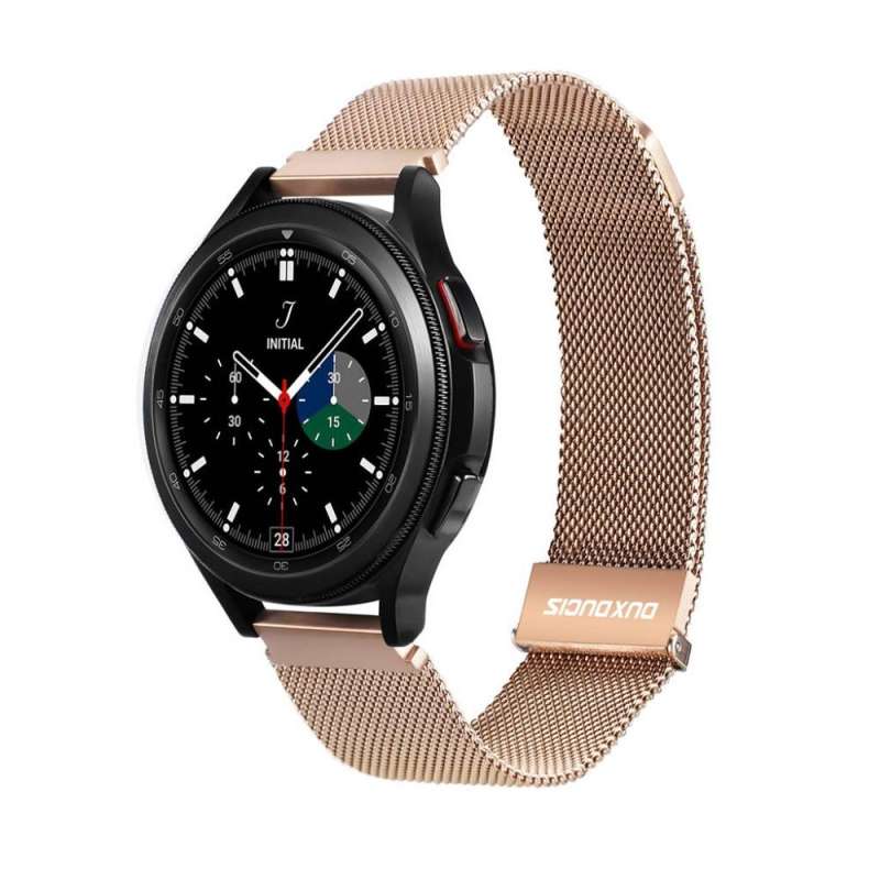 SPOTT-GR Dux Ducis Milanese Stainless Steel - Λουράκι για Smartwatches 22mm σε Χρυσό Χρώμα