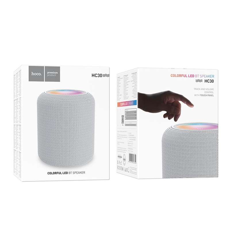 SPOTT-GR Hoco HC30 - Ηχείο Bluetooth 5W με Ραδιόφωνο - Γκρι