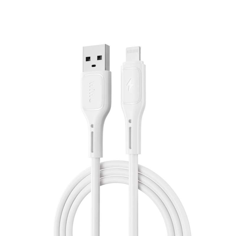SPOTT-GR WiWU Wi-C001 Starlink Series - Καλώδιο USB-A σε Lightning 2.4A 1m σε Άσπρο Xρώμα