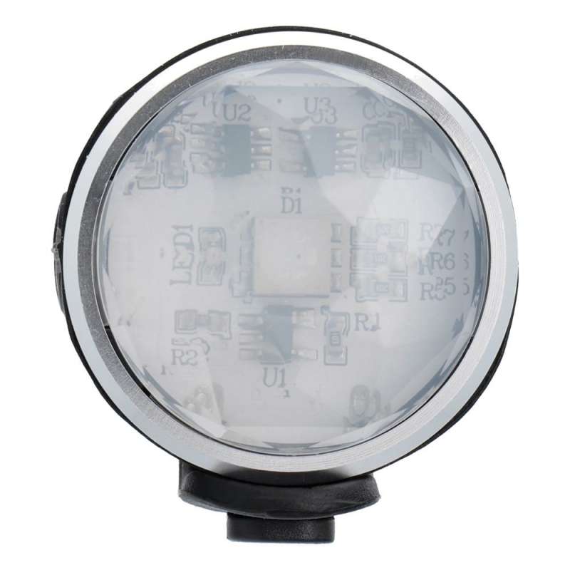 SPOTT-GR OEM UMO21003 - Πολύχρωμο Φωτάκι LED Ασφαλείας για Κατοικίδια σε Μαύρο Χρώμα