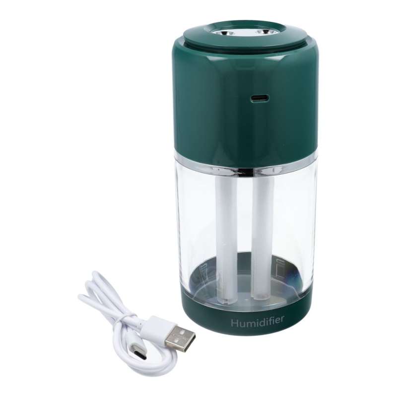 SPOTT-GR OEM H10 - Συσκευή Αρωματωθεραπείας 520ml με Υγραντήρα σε Πράσινο Xρώμα
