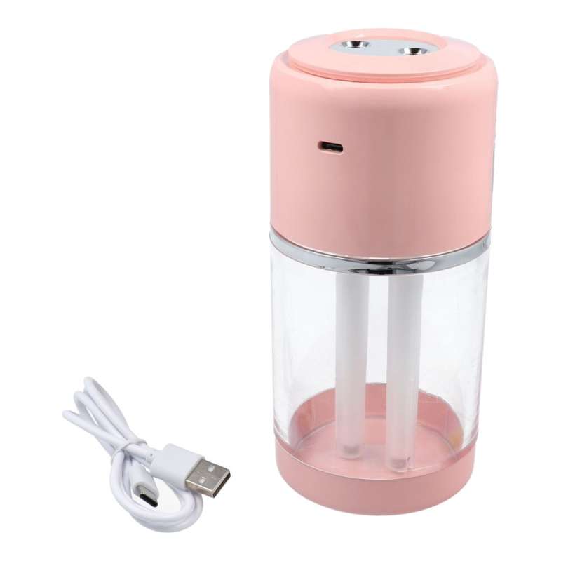 SPOTT-GR OEM H10 - Συσκευή Αρωματωθεραπείας 520ml με Υγραντήρα σε Ροζ Xρώμα