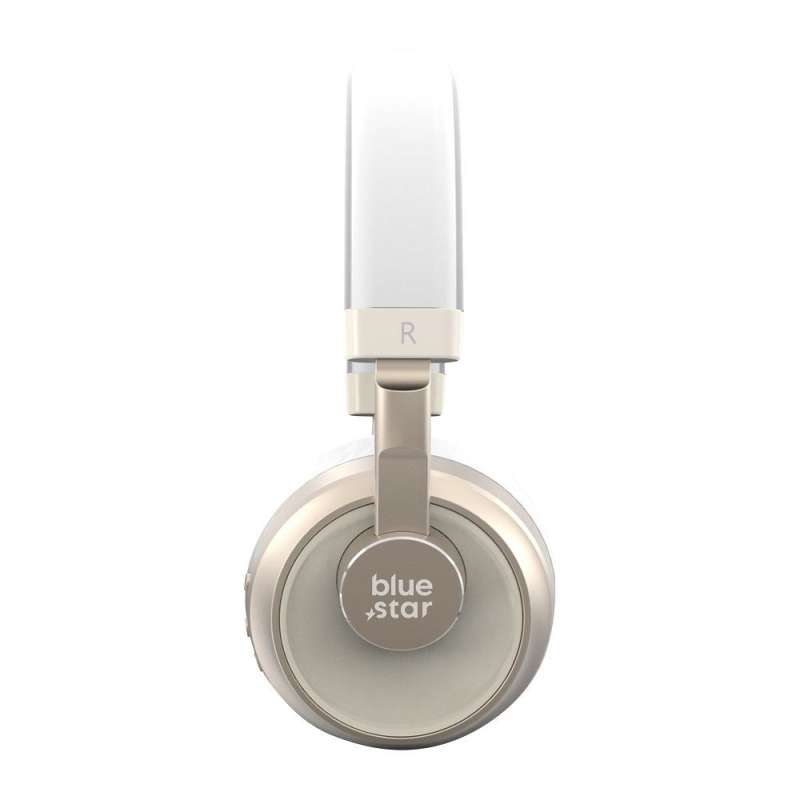 SPOTT-GR Blue Star BH02 - Ασύρματα Ακουστικά Κεφαλής Bluetooth 5.3 - Άσπρα