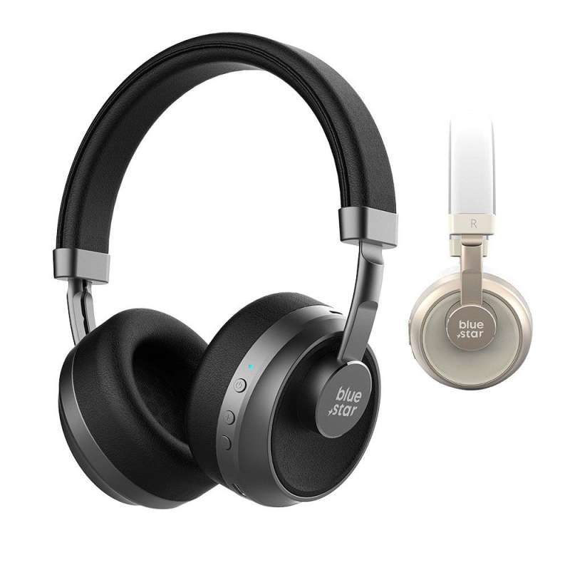 SPOTT-GR Blue Star BH02 - Ασύρματα Ακουστικά Κεφαλής Bluetooth 5.3 - Άσπρα