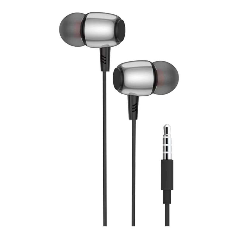 SPOTT-GR Blue Star M09 - Ενσύρματα In-Ear Ακουστικά με Καρφί 3.5mm και Μικρόφωνο 1.2m - Μαύρα