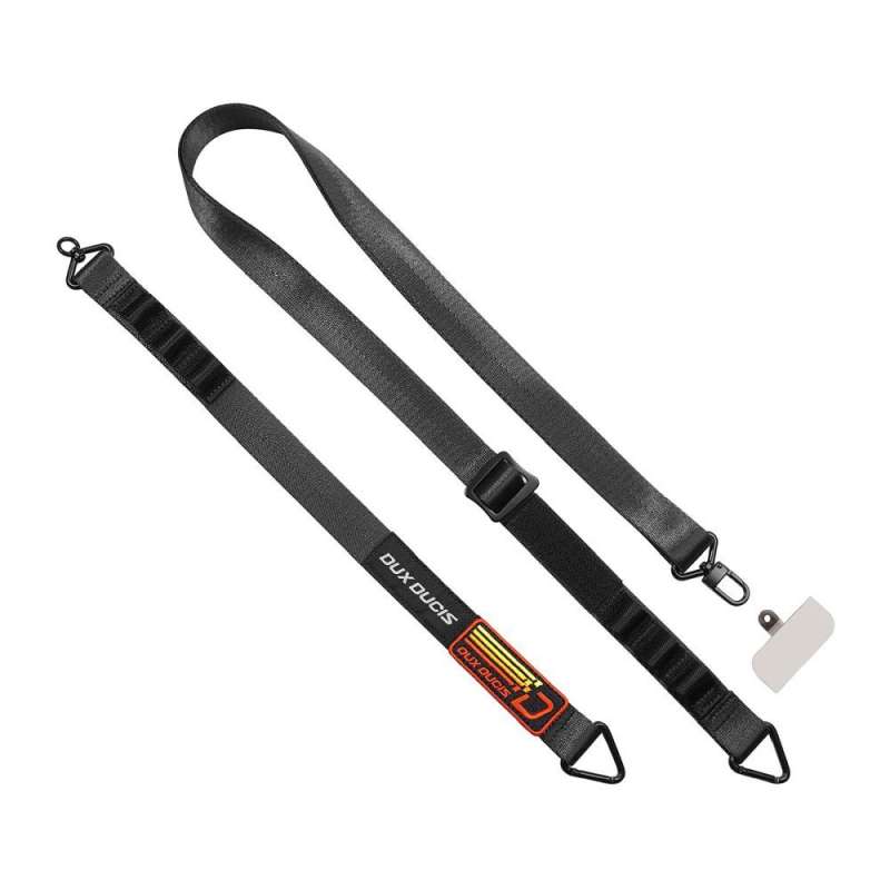 SPOTT-GR Dux Ducis Outdoor Cross Body - Ανθεκτικό Λουράκι Λαιμού για Θήκες Κινητών σε Μαύρο Χρώμα
