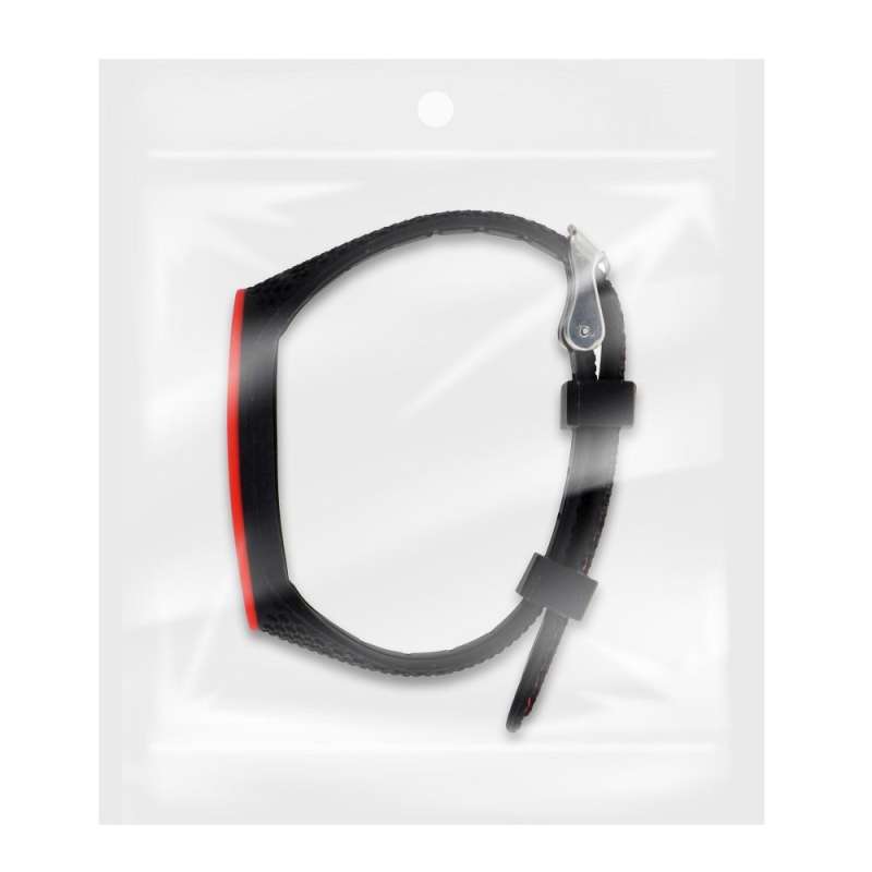 SPOTT-GR Elastomer Lifestyle - Λουράκι για Smartwatch για Xiaomi Mi Band 5 / 6 - Μαύρο