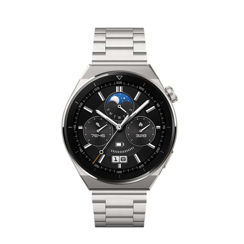 SPOTT-GR Forcell F-Design FS06 - Λουράκι από Ανοξείδωτο Ατσάλι για Samsung Galaxy Watch (Πλάτος Λουριού 22mm) - Ασημί