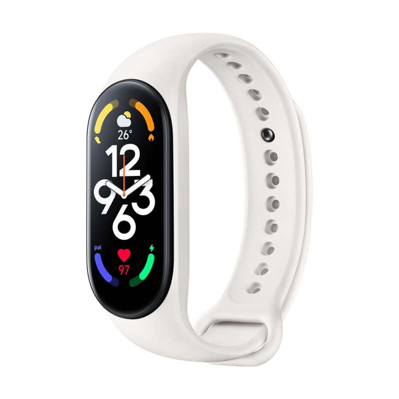 SPOTT-GR Λουράκι Σιλικόνης για Smartwatch για Xiaomi Mi Band 5 / 6 / 7 - Μπεζ