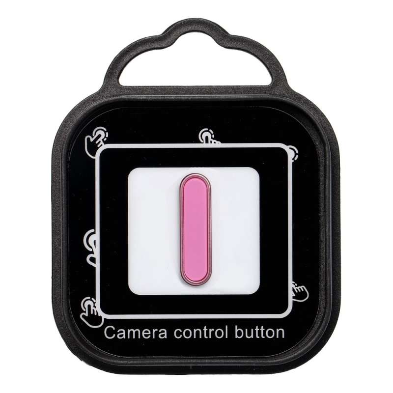 SPOTT-GR iPhone Camera Control Button - Έγχρωμο Κουμπάκι Κάμερας για Apple iPhone 16 (Pro, Plus & Pro Max) για Θήκες Σειράς Drop Glue / Clear Mag Cover - Ροζ