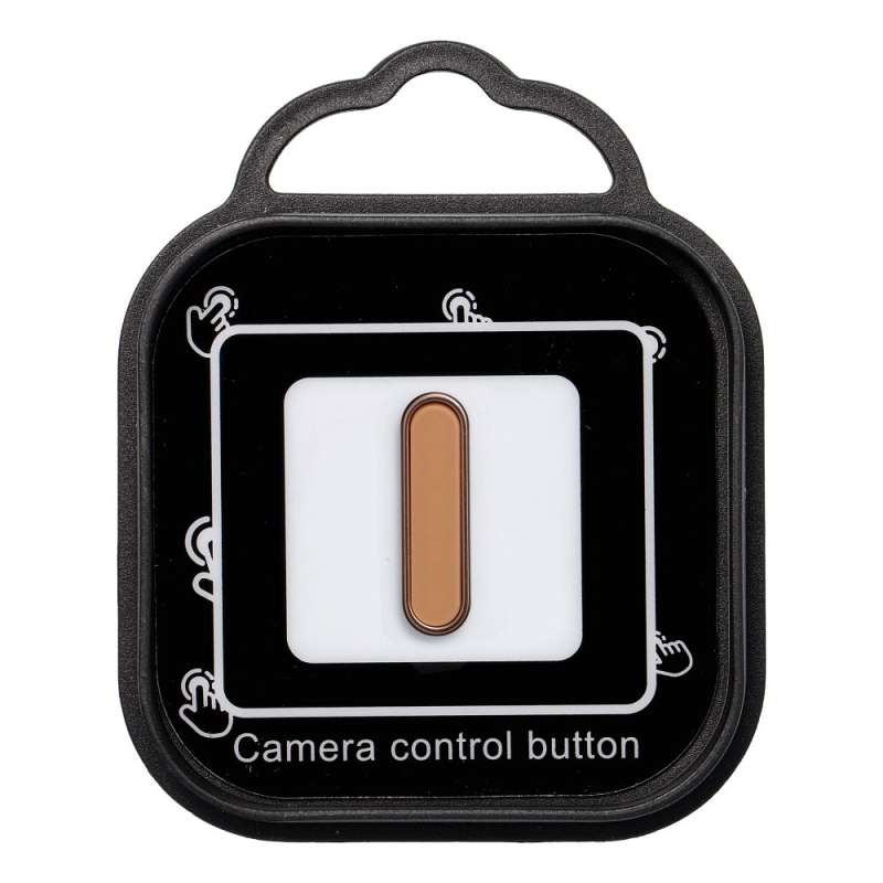 SPOTT-GR iPhone Camera Control Button - Έγχρωμο Κουμπάκι Κάμερας για Apple iPhone 16 (Pro, Plus & Pro Max) για Θήκες Σειράς Drop Glue / Clear Mag Cover - Καφέ