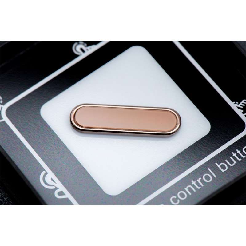 SPOTT-GR iPhone Camera Control Button - Έγχρωμο Κουμπάκι Κάμερας για Apple iPhone 16 (Pro, Plus & Pro Max) για Θήκες Σειράς Drop Glue / Clear Mag Cover - Καφέ