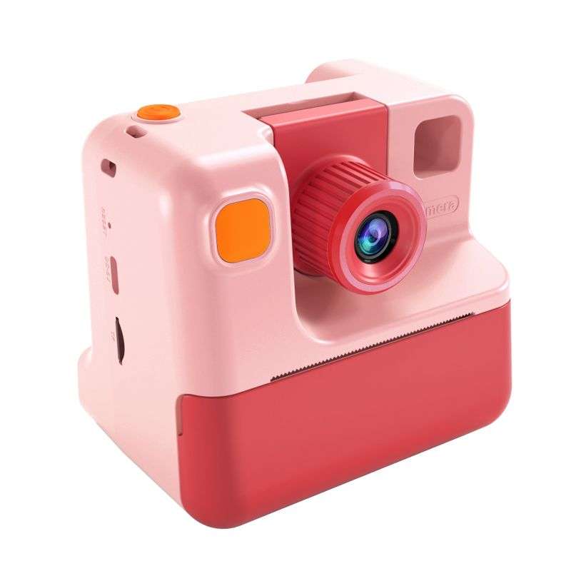 SPOTT-GR Picocici WS-C03 - Παιδική Φωτογραφική Μηχανή Full HD 1080p με Θερμική Εκτύπωση σε Ροζ Xρώμα