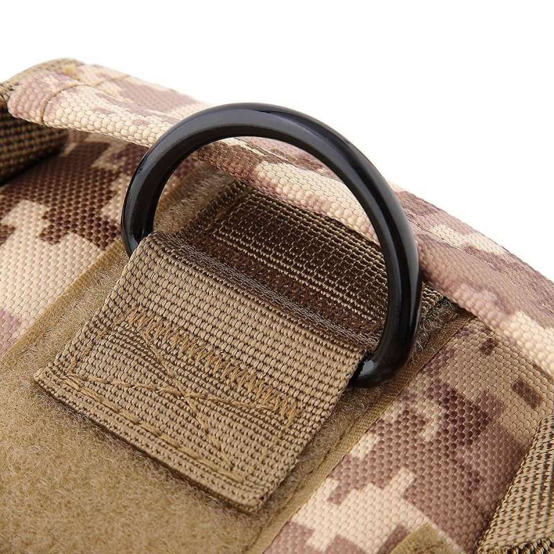 SPOTT-GR Harness Tactical - Σαμαράκι για Σκύλο Μεγέθους Small σε Καφέ Xρώμα