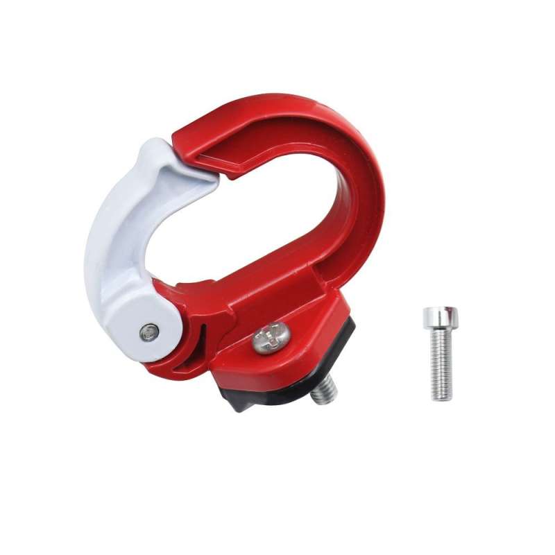 SPOTT-GR OEM FS365-006 - Γάντζος για Τσάντες για Ποδήλατο / E-Scooter σε Κόκκινο Xρώμα