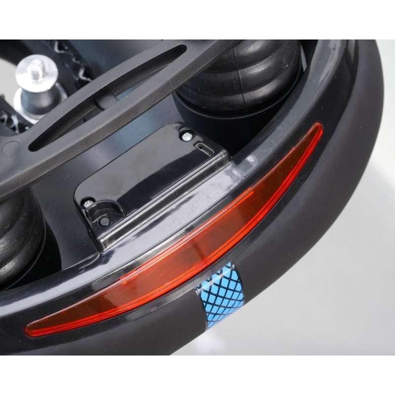 SPOTT-GR OEM FSBSD-232-1 - Σέλα Ποδηλάτου με Ενσωματωμένο LED Φως σε Μαύρο Χρώμα