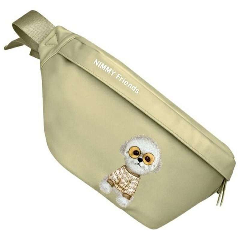 SPOTT-GR Nimmy Crossbody Glasses (Cool Dog) - Τσαντάκι Μέσης σε Μπεζ Χρώμα