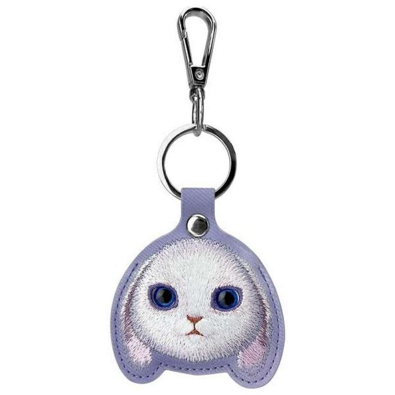 SPOTT-GR Nimmy Big Eyed Pet 2.0 (Rabbit) Kit - Σετ 3 σε 1 από Τσαντάκι Κινητού - Πορτοφόλι και GPS Locator σε Μωβ Χρώμα
