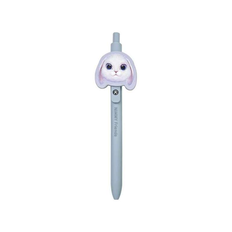 SPOTT-GR Nimmy Big Eyed Pet 2.0 (Rabbit) Notepad - Σετ Σημειωματάριο και Στυλό σε Μωβ Xρώμα