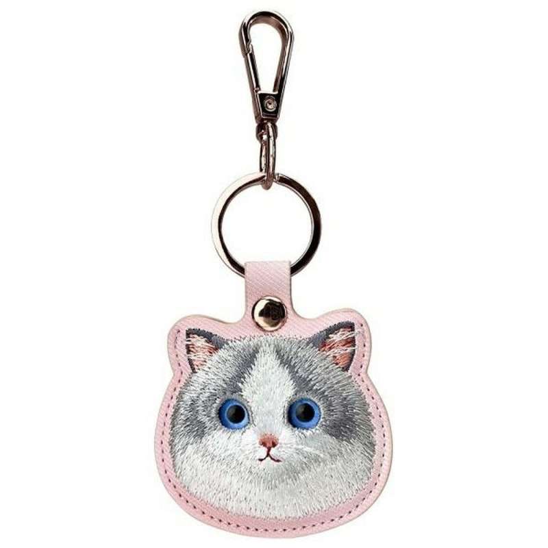SPOTT-GR Nimmy Big Eyed Pet 2.0 (Cat) Kit - Σετ 3 σε 1 από Τσαντάκι Κινητού - Πορτοφόλι και GPS Locator σε Ροζ Χρώμα