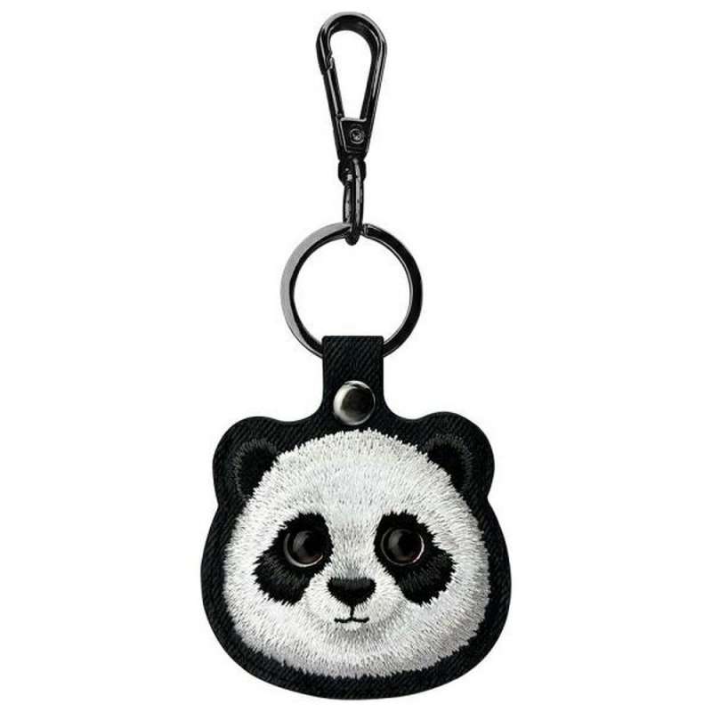 SPOTT-GR Nimmy Big Eyed Pet 2.0 (Panda) Kit - Σετ 3 σε 1 από Τσαντάκι Κινητού - Πορτοφόλι και GPS Locator σε Μαύρο Χρώμα