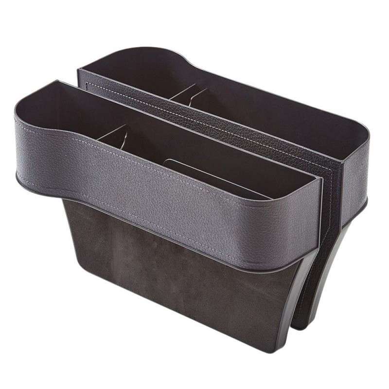 SPOTT-GR Car Inline Organizer - Οργανωτής Πραγμάτων για Κενό Καθισμάτων Αυτοκινήτου σε Μαύρο Χρώμα