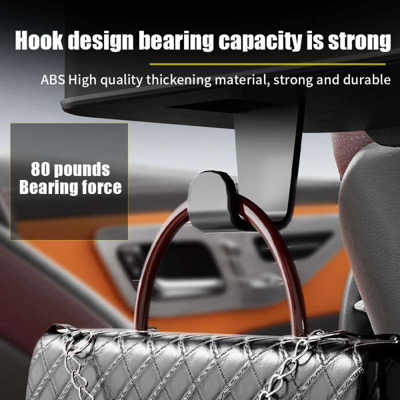 SPOTT-GR Car Organizer Oxford - Οργανωτής Προσκέφαλου για Πίσω Καμπίνα Αυτοκινήτου σε Μαύρο Χρώμα