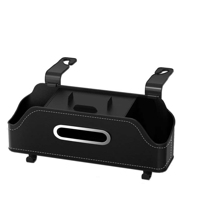 SPOTT-GR Car Organizer SN-517 - Οργανωτής Προσκέφαλου για Καμπίνα Αυτοκινήτου σε Μαύρο Χρώμα