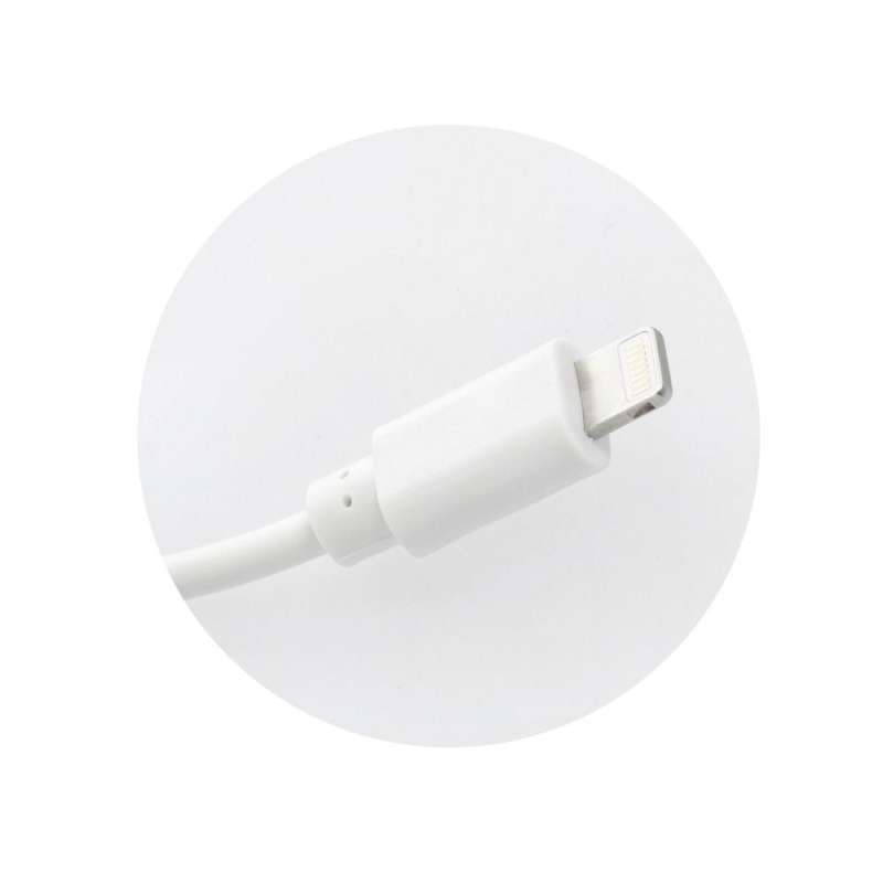 SPOTT-GR Blue Star TFK-TC-1100B - Φορτιστής USB-A με Καλώδιο USB-A σε Lightning 1A 5W - Άσπρος