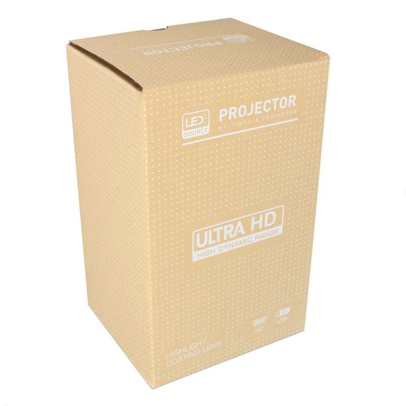 SPOTT-GR OEM HY300 - Mini Projector LCD HD Λάμπας με WiFi και Ηχείο σε Άσπρο Xρώμα