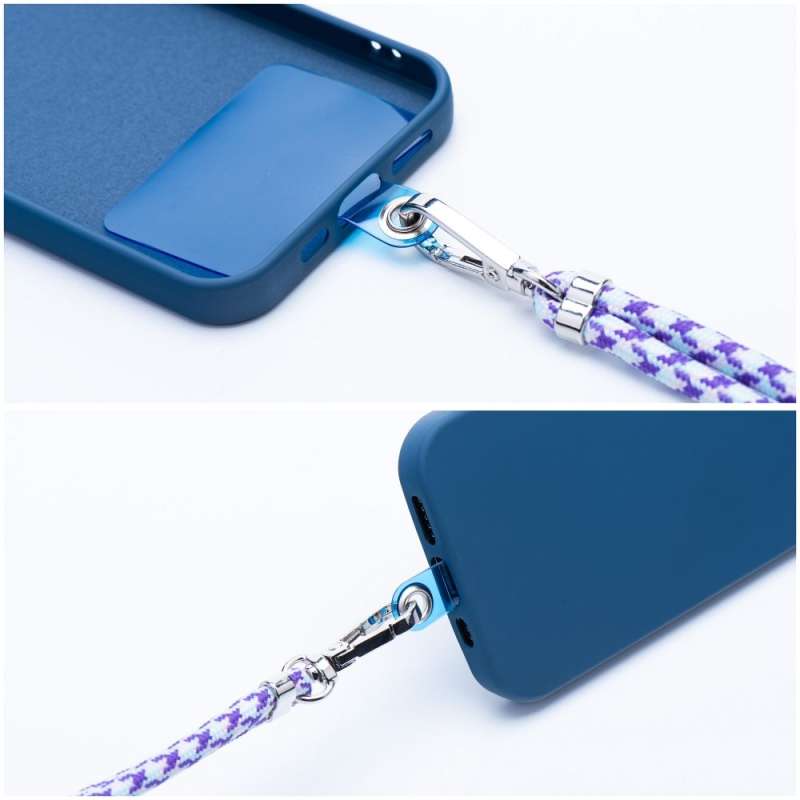 SPOTT-GR Swing Pendant - Λουράκι για Θήκες Κινητών με Ρυθμιζόμενο Μάκρος (Μήκος 165cm) σε Μωβ Xρώμα