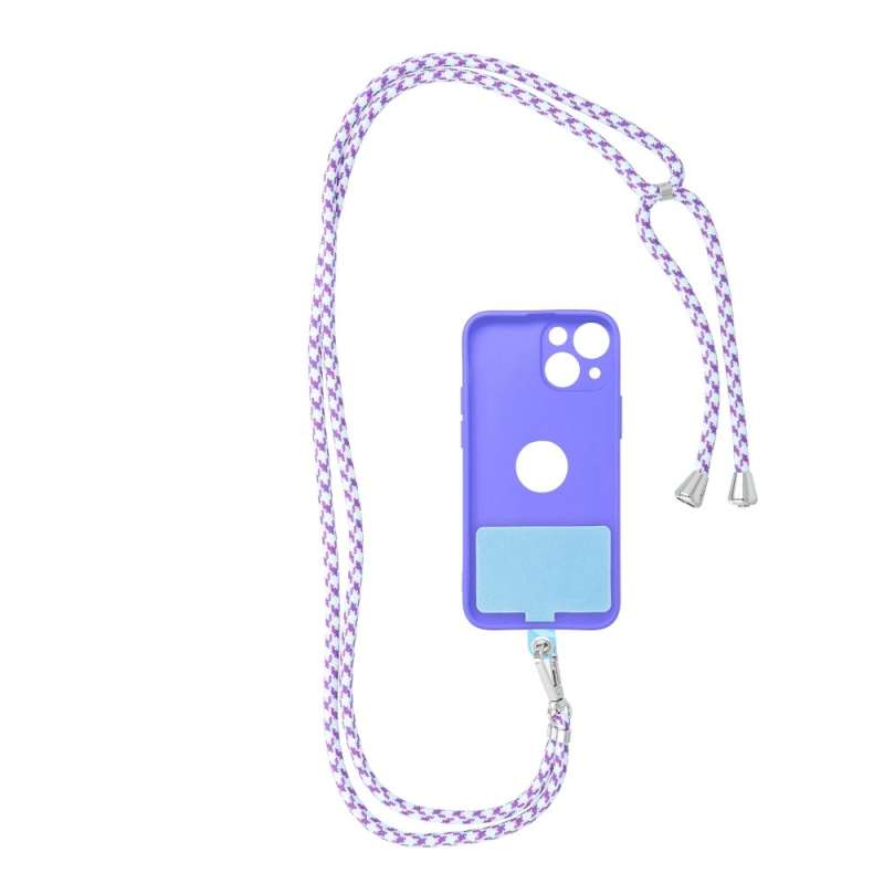 SPOTT-GR Swing Pendant - Λουράκι για Θήκες Κινητών με Ρυθμιζόμενο Μάκρος (Μήκος 165cm) σε Μωβ Xρώμα