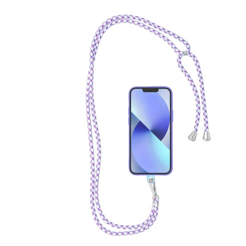 SPOTT-GR Swing Pendant - Λουράκι για Θήκες Κινητών με Ρυθμιζόμενο Μάκρος (Μήκος 165cm) σε Μωβ Xρώμα