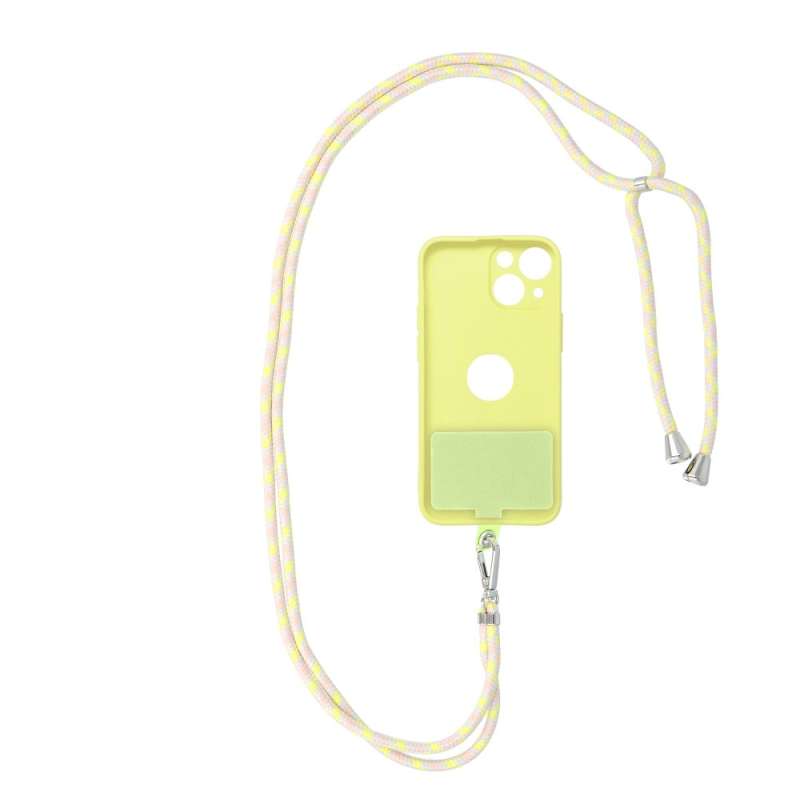 SPOTT-GR Swing Pendant - Λουράκι για Θήκες Κινητών με Ρυθμιζόμενο Μάκρος (Μήκος 165cm) σε Κίτρινο Xρώμα