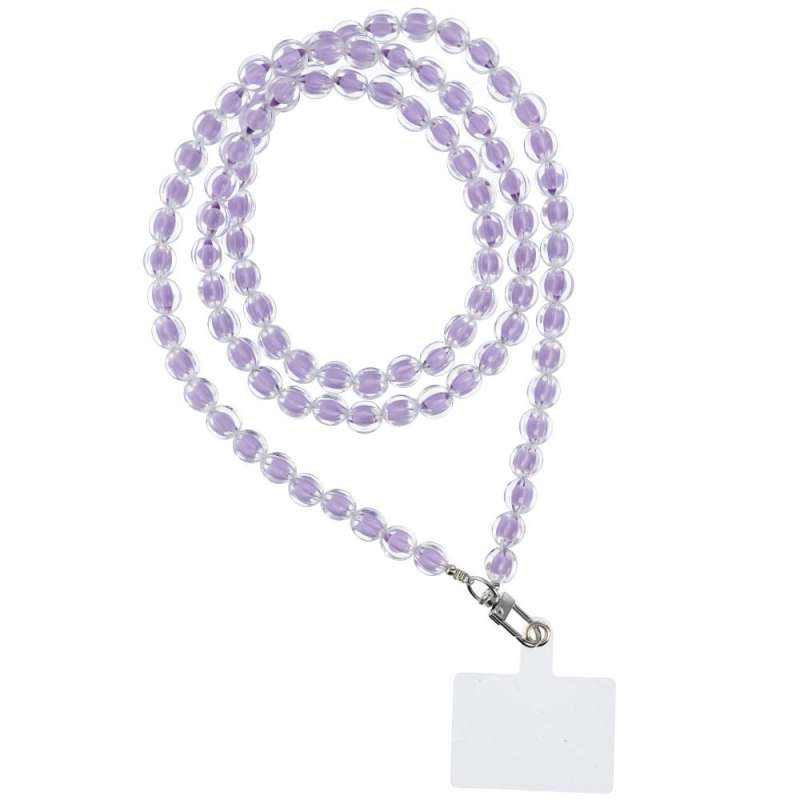 SPOTT-GR Colorful Pendant - Λουράκι για Θήκες Κινητών (Μήκος 120cm) σε Μωβ Xρώμα