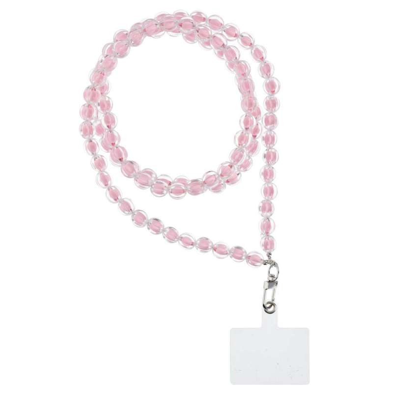 SPOTT-GR Colorful Pendant - Λουράκι για Θήκες Κινητών (Μήκος 120cm) σε Ροζ Xρώμα
