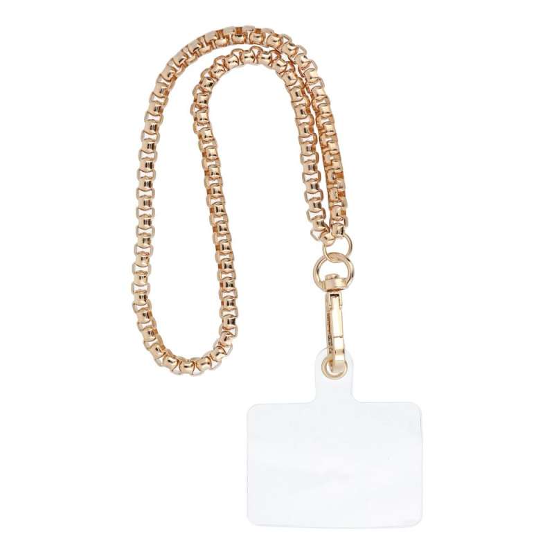 SPOTT-GR Chain Pendant - Λουράκι για Θήκες Κινητών (Μήκος 20cm) σε Χρυσό Χρώμα