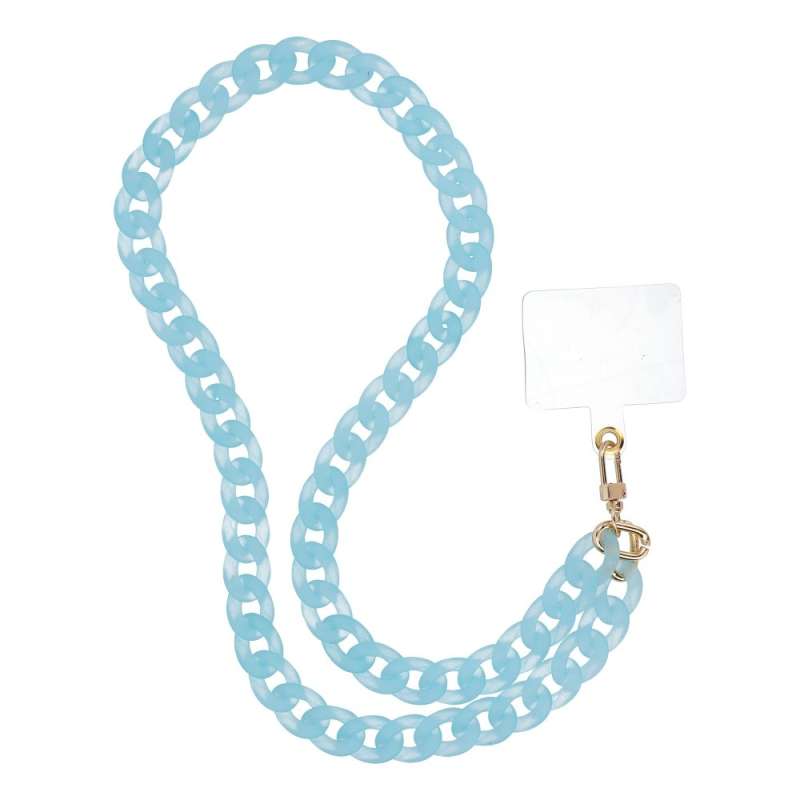 SPOTT-GR Panama Long Pendant - Λουράκι για Θήκες Κινητών (Μήκος 80cm) σε Μπλε Xρώμα