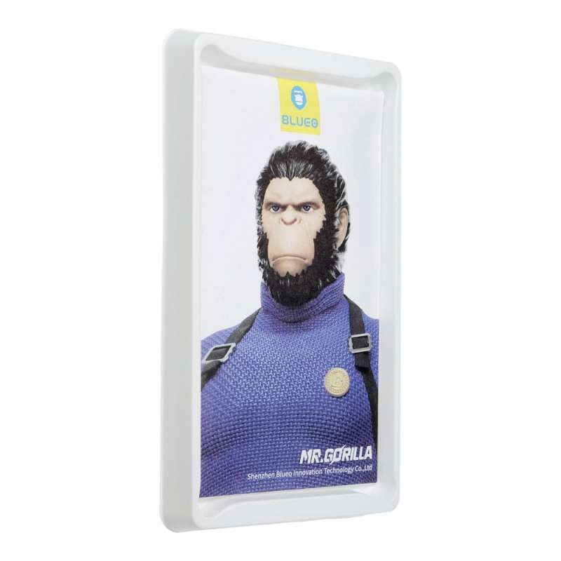 SPOTT-GR Blueo 5D Mr. Monkey Glass - Full Face Τζαμάκι Οθόνης για Apple Watch Ultra / Ultra 2 με Μαύρο Περίγραμμα (Strong HD)