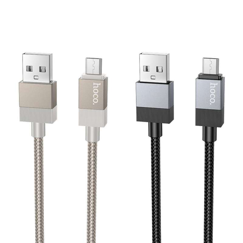 SPOTT-GR Hoco X110 - Καλώδιο USB-A σε Micro USB 2.4A 1m - Χρυσό