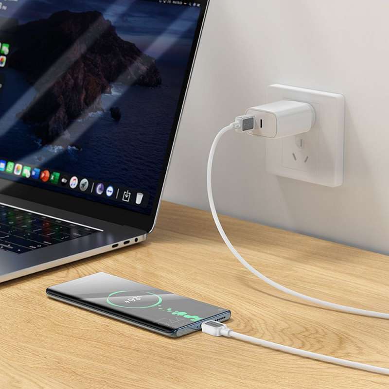 SPOTT-GR Hoco X108 - Καλώδιο USB-A σε Micro USB 2.4A 1m - Άσπρο