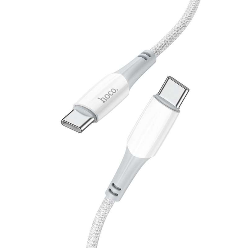 SPOTT-GR Hoco X70 - Καλώδιο Type-C σε Type-C PD 3A 60W 1m - Άσπρο