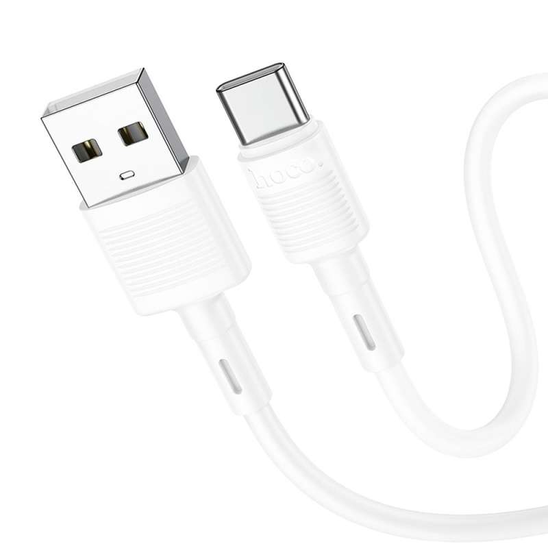 SPOTT-GR Hoco X83 - Καλώδιο USB-A σε Type-C 3A 1m - Άσπρο