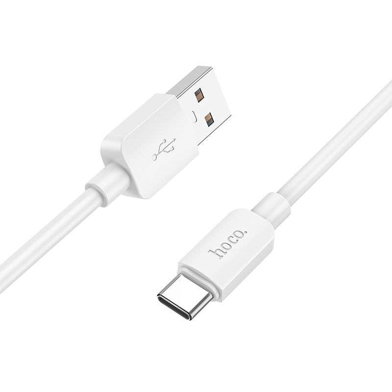SPOTT-GR Hoco X96 - Καλώδιο USB-A σε Type-C PD 2.4A 27W 1m - Άσπρο