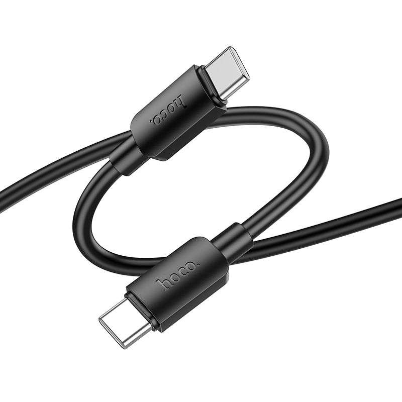 SPOTT-GR Hoco X96 - Καλώδιο Type-C σε Type-C PD 3A 60W 1m - Μαύρο