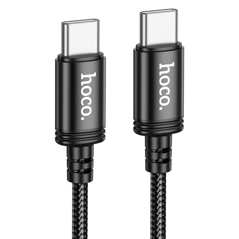SPOTT-GR Hoco X91 - Καλώδιο Type-C σε Type-C (PD 3A 60W) 3m σε Μαύρο Χρώμα