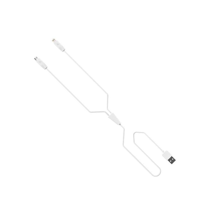 SPOTT-GR Hoco X1 - Καλώδιο USB-A σε Lightning 2.1A 1m σε Άσπρο Xρώμα