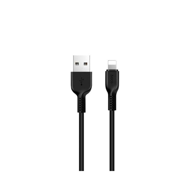 SPOTT-GR Hoco X20 - Καλώδιο USB-A σε Lightning 2.4A 1m - Μαύρο