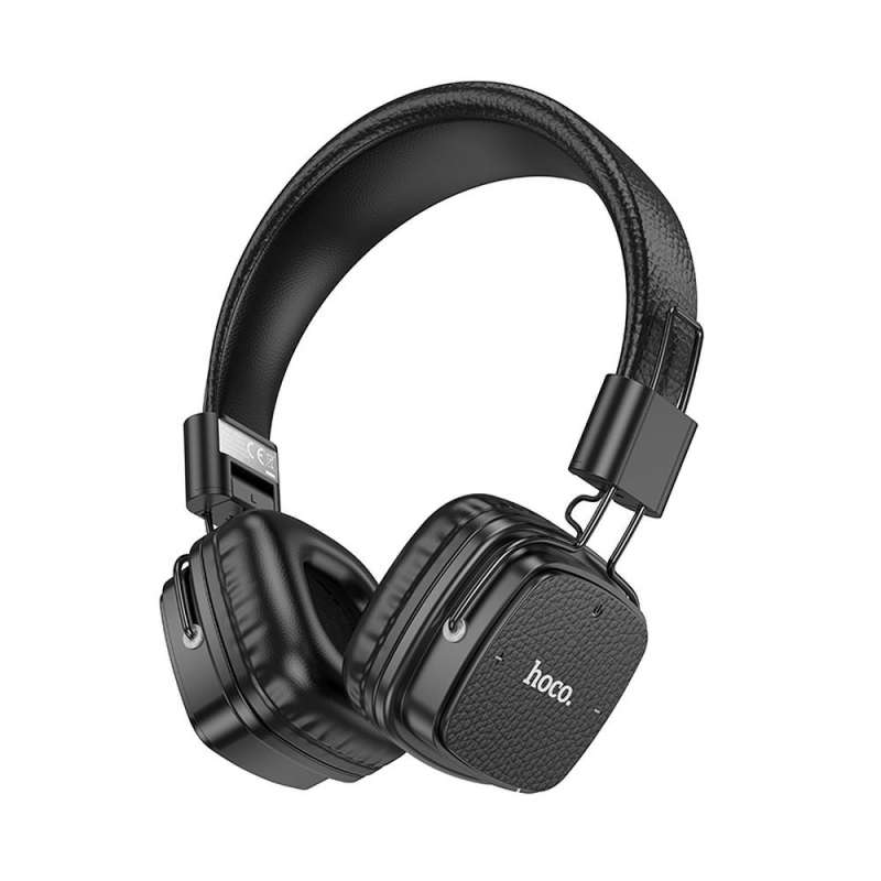 SPOTT-GR Hoco W56 - Ασύρματα Over-Ear Ακουστικά Κεφαλής Bluetooth - Μαύρα