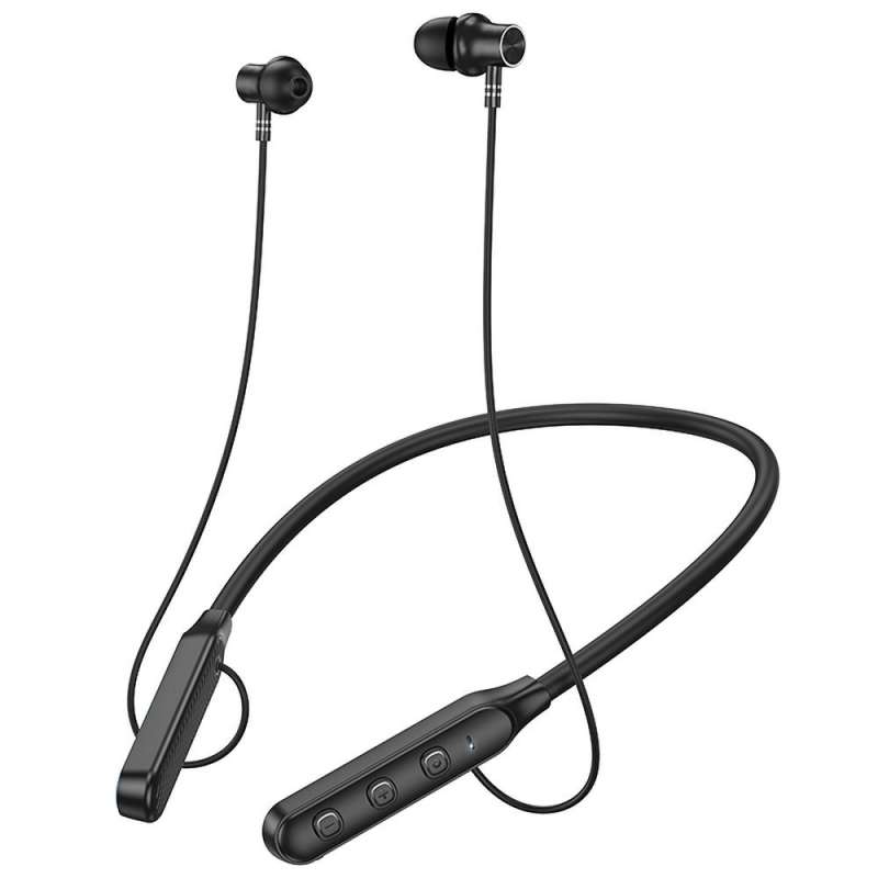 SPOTT-GR Hoco ES74 - Ασύρματα In-Ear Ακουστικά Bluetooth με Περιλαίμιο - Μαύρα